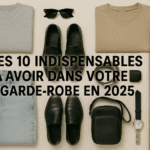 Les 10 indispensables à avoir dans votre garde-robe en 2025
